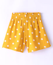Load image into Gallery viewer, Polka Printed Knot Fabric Belt Shorts
