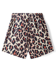 Load image into Gallery viewer, Leopard Printed with Bow Applique Skorts