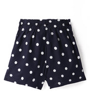 Load image into Gallery viewer, Polka Printed Bow Belt Shorts