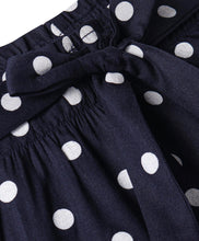 Load image into Gallery viewer, Polka Printed Bow Belt Shorts