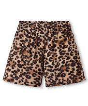 Load image into Gallery viewer, Leopard Print Bow Belt Shorts