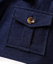 Load image into Gallery viewer, Solid Front Flap Pocket Cotton Shorts