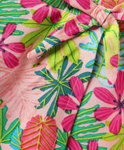 Load image into Gallery viewer, Floral Printed with Bow Applique Skorts - Pink