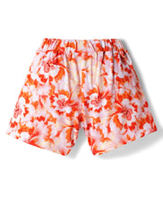 Load image into Gallery viewer, Floral Printed Bow Applique Skort