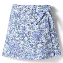 Load image into Gallery viewer, Floral Printed Bow Applique Skort
