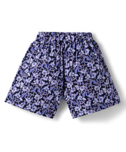 Load image into Gallery viewer, Floral Printed Cotton Bow Applique Skort