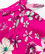 Load image into Gallery viewer, Floral Printed Bow Applique Skort