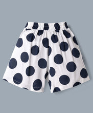 Load image into Gallery viewer, Polka Dots Printed Bow Applique Skort