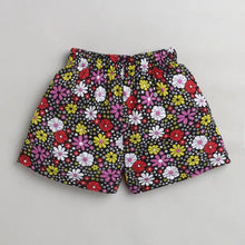 Load image into Gallery viewer, Floral with Polka Printed Short
