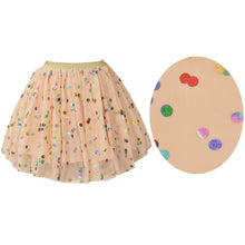 Load image into Gallery viewer, Peach Net Skirt