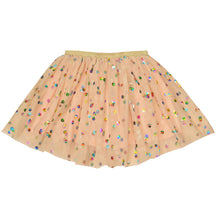 Load image into Gallery viewer, Peach Net Skirt