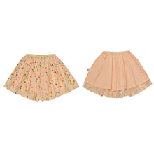 Load image into Gallery viewer, Peach Net Skirt