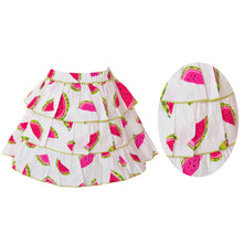 Load image into Gallery viewer, Watermelon Tiered Skirt