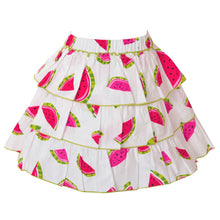 Load image into Gallery viewer, Watermelon Tiered Skirt