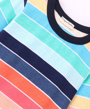 Load image into Gallery viewer, Stripes Printed Full Sleeves Tshirt