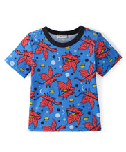 Load image into Gallery viewer, Dinosaur Printed Half Sleeves Tshirt