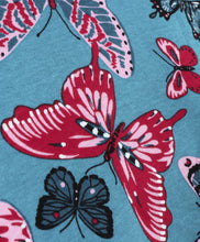Load image into Gallery viewer, Butterfly Printed Frilled Sleeveless Top