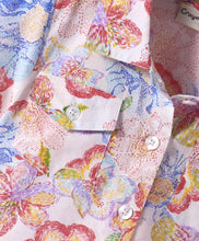 Load image into Gallery viewer, Floral Printed Half Sleeves Crop Cotton Shirt