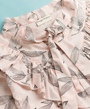 Load image into Gallery viewer, Leaves Printed Frilled Full Sleeves Top
