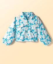 Load image into Gallery viewer, Floral Printed Cotton Full Sleeves Top