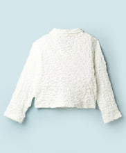 Load image into Gallery viewer, Cotton Woven Smocking Fabric Collared Top