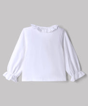 Load image into Gallery viewer, Cotton Knit Frilled Full Sleeves Top