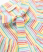 Load image into Gallery viewer, Cotton Frilled Striped Full Sleeves Top