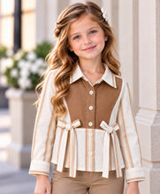 Load image into Gallery viewer, Cotton Striped Full Sleeves Shirt Top
