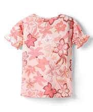 Load image into Gallery viewer, Cotton Knit Floral Printed Frilled Top