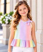 Load image into Gallery viewer, Woven Ombre Printed Halter Neck Top