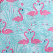 Load image into Gallery viewer, Flamingo Printed Nighty - Sea Green