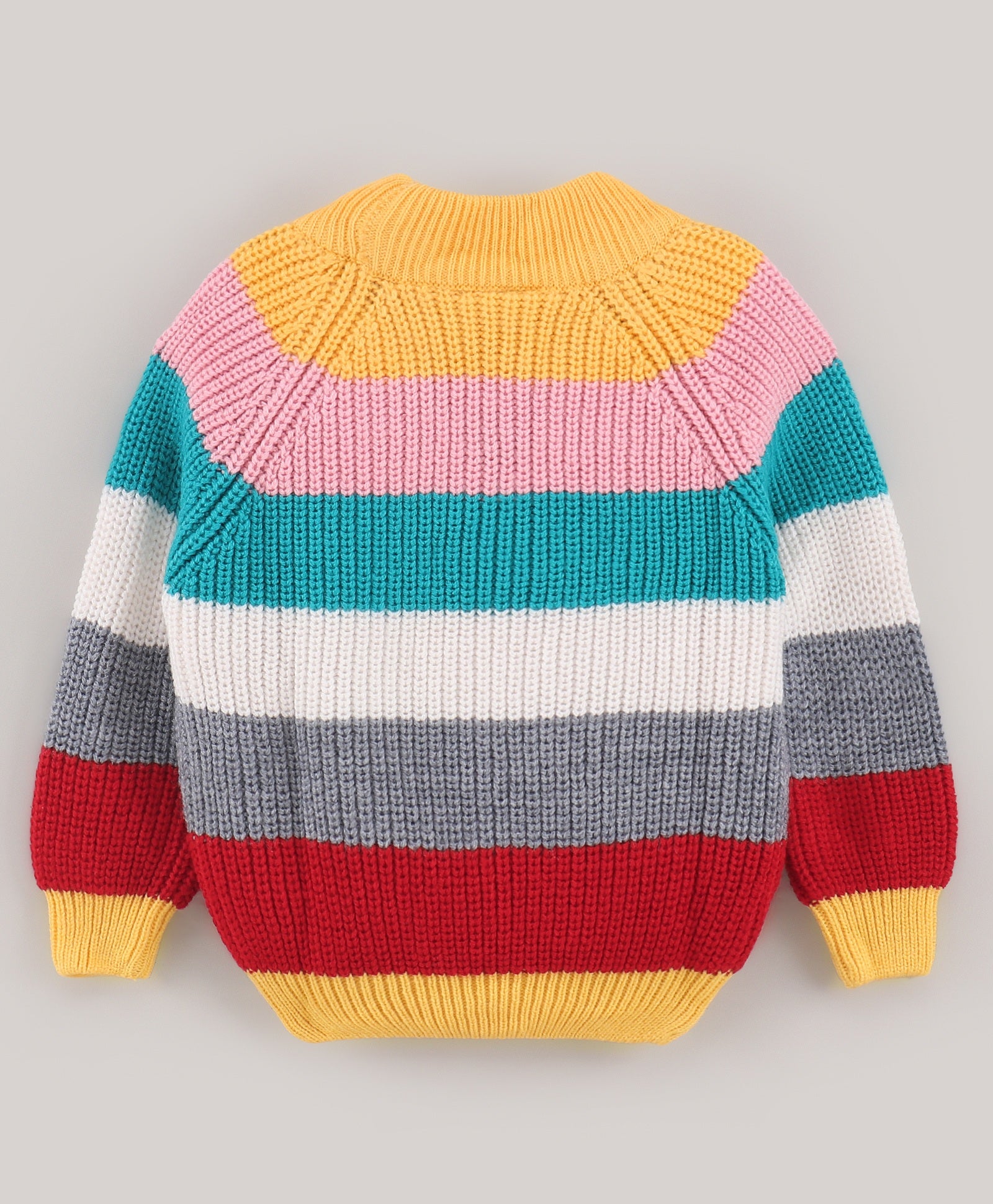 Multicolor discount pullover sweater