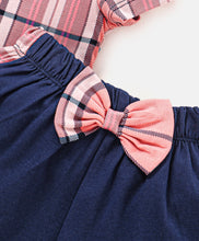 Load image into Gallery viewer, Checkered Color Block Top Shorts Set
