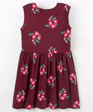 Load image into Gallery viewer, Floral Printed Frilled Bow Dress