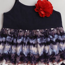 Load image into Gallery viewer, CrayonFlakes Soft and comfortable Jacquard Printed Dress / Frock