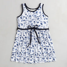 Load image into Gallery viewer, CrayonFlakes Soft and comfortable Floral Printed Dress / Frock
