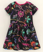 Load image into Gallery viewer, CrayonFlakes Soft and comfortable Forest Printed Dress / Frock
