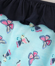 Load image into Gallery viewer, Butterfly Front Frill Starp Dress
