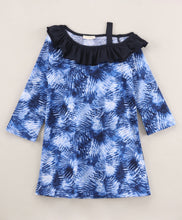 Load image into Gallery viewer, Tie and Dye Front Frill Starp Dress
