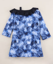 Load image into Gallery viewer, Tie and Dye Front Frill Starp Dress