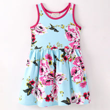Load image into Gallery viewer, Floral Printed Sleeveless Dress