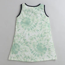 Load image into Gallery viewer, CrayonFlakes Soft and comfortable Tie and Dye with Yoke Dress / Frock
