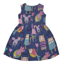 Load image into Gallery viewer, CrayonFlakes Soft and comfortable Jungle Book Blue Dress / Frock