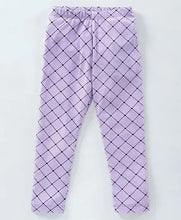 Load image into Gallery viewer, CrayonFlakes Soft and comfortable Checkered Printed Leggings