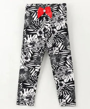Load image into Gallery viewer, CrayonFlakes Soft and comfortable Forest Printed with Bow Leggings