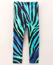 Load image into Gallery viewer, CrayonFlakes Soft and comfortable Tiger Printed Leggings - Black