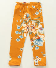 Load image into Gallery viewer, Floral Printed Leggings - Yellow