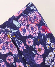 Load image into Gallery viewer, Floral Printed Leggings - Purple