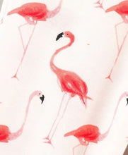 Load image into Gallery viewer, Flamingo Printed Leggings - Offwhite