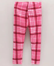 Load image into Gallery viewer, Checkered Printed Leggings - Pink